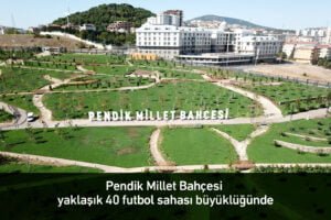 Pendik Millet Bahçesi açıldı. Haftanın her günü 09.30 ila 24.00 saatlerinde hizmet veren millet bahçesi;deniz