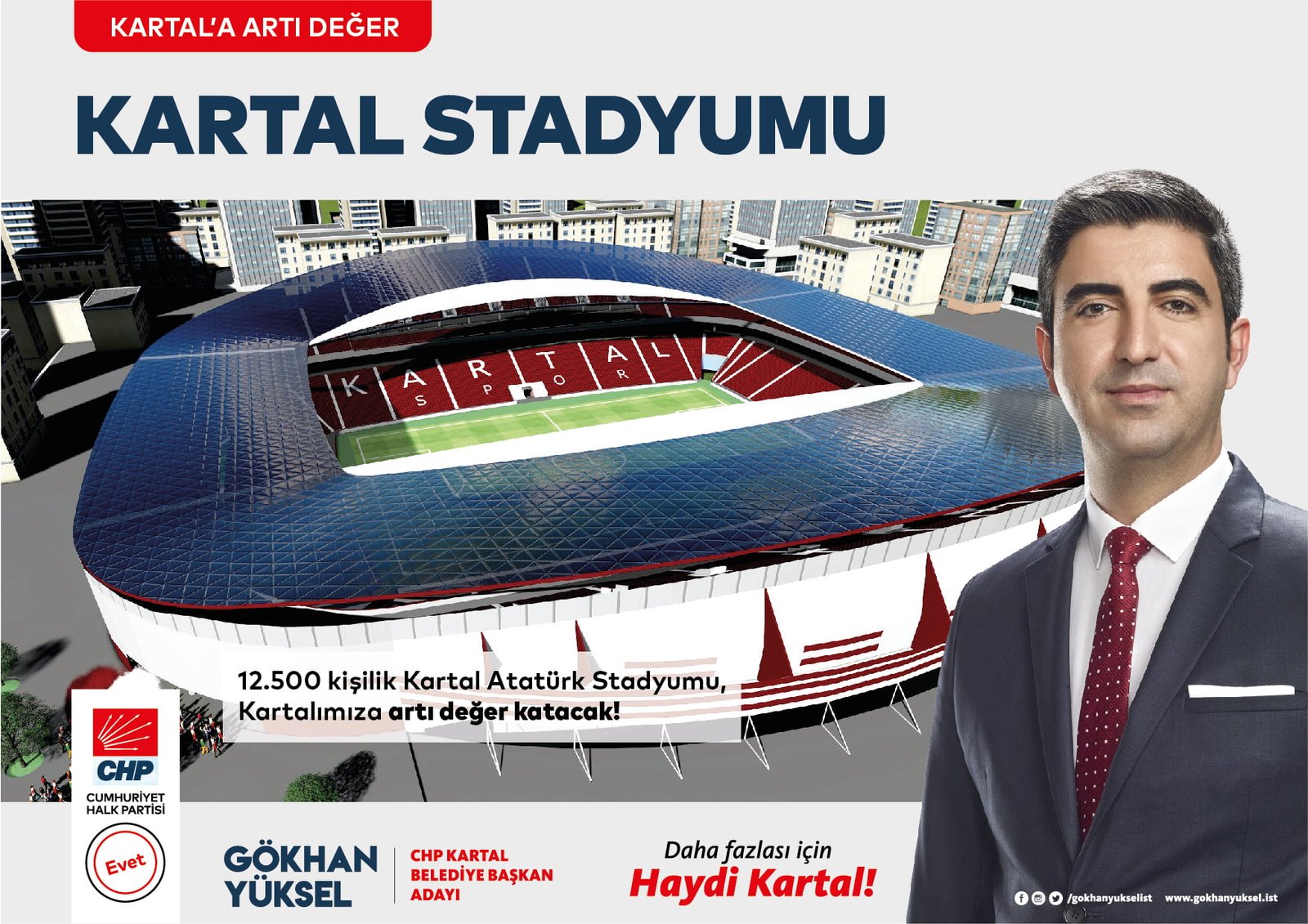 Kartal stadı Gökhan Yüksel