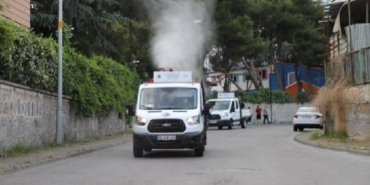 ilaçlama çalışmaları