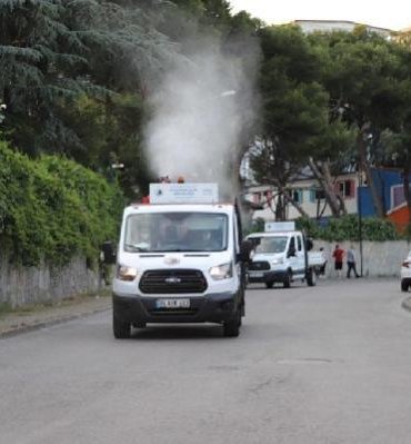 ilaçlama çalışmaları