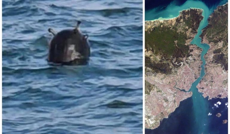 Karadeniz’deki Mayınlar İstanbul Boğazı’na Ulaştı. Boğaz Trafiğe Kapatıldı!