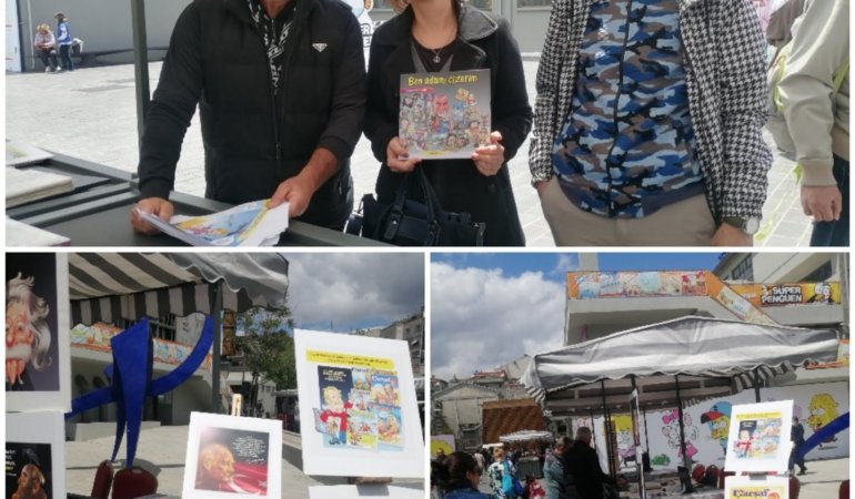 Karikatür Dünyası Festivalde Buluştu