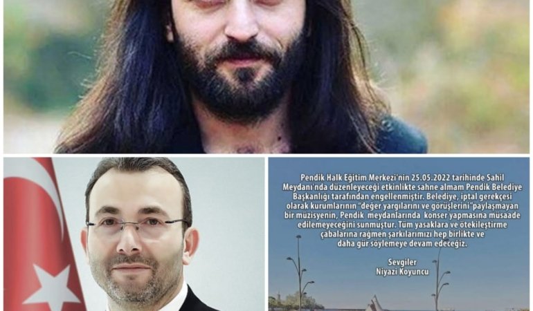 Pendik Belediyesi, Niyazi Koyucu’nun Konserini İptal Etti, Tepkiler Çığ Gibi Büyüyor