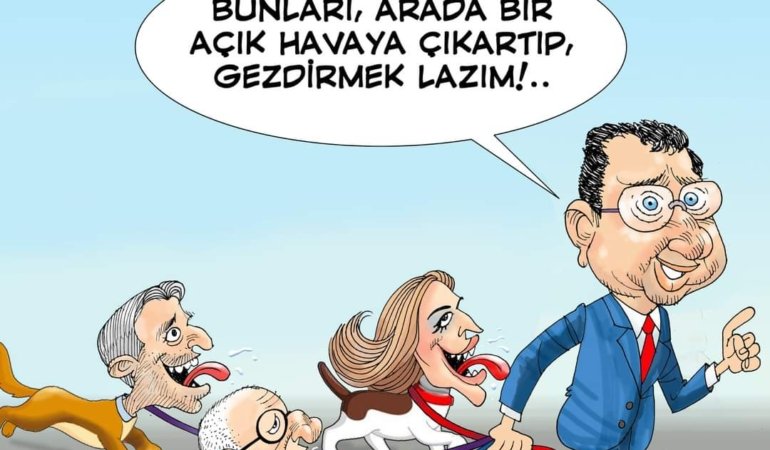 İmamoğlu Yalaka Gazetecileri Gezdiriyor