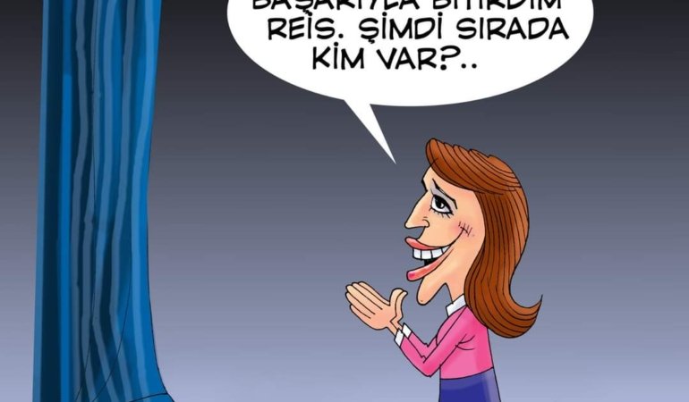 Öznur Kalender yandaş gazeteciyi çizdi… Görevimiz tehlike!..