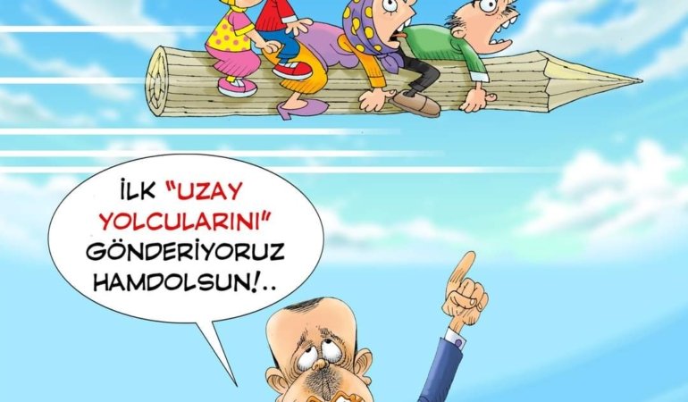 Şimdi UZAYLILAR düşünsün!..