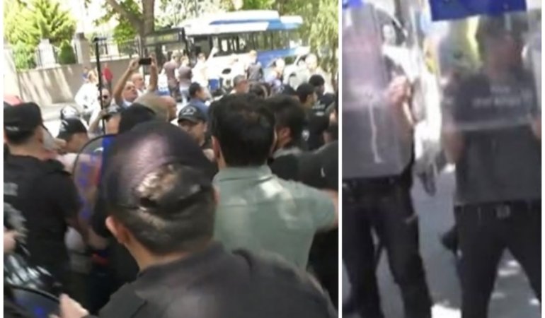 TÜİK Protestosuna Müdahale Edildi