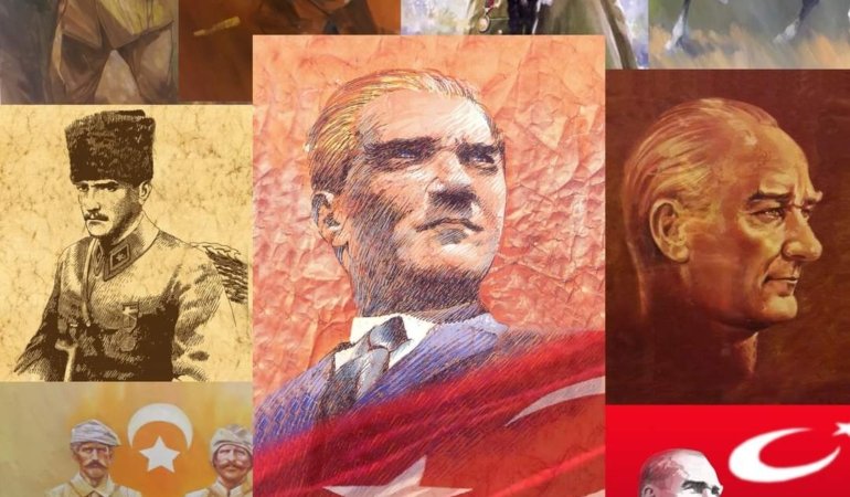 Öznur Kalender, Mustafa Kemal ATATÜRK Destanı’nı Çizdi