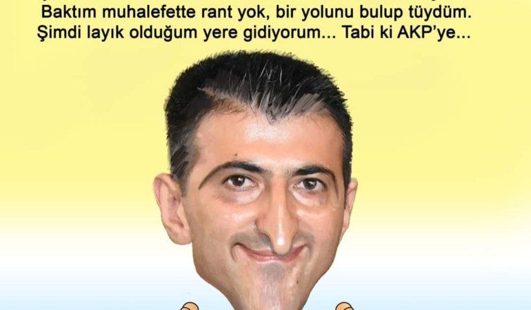 Öznur Kalender, AKP’ye Geçeceği Söylenen Mehmet Ali Çelebi’yi Çizdi!