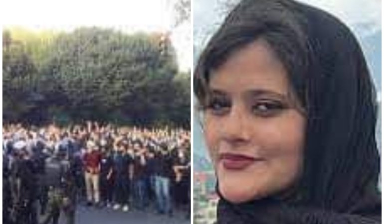 İRAN’da Kadınlar Saçlarını Kesti, Örtülerini Yaktı! İki kişinin Öldüğü Protestolar Büyüyor!