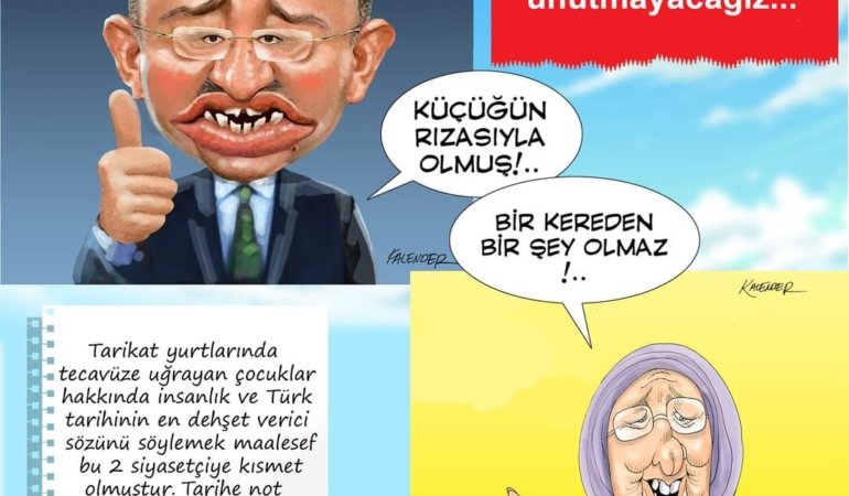 Öznur Kalender Çizdi: UTANÇ TABLOSU