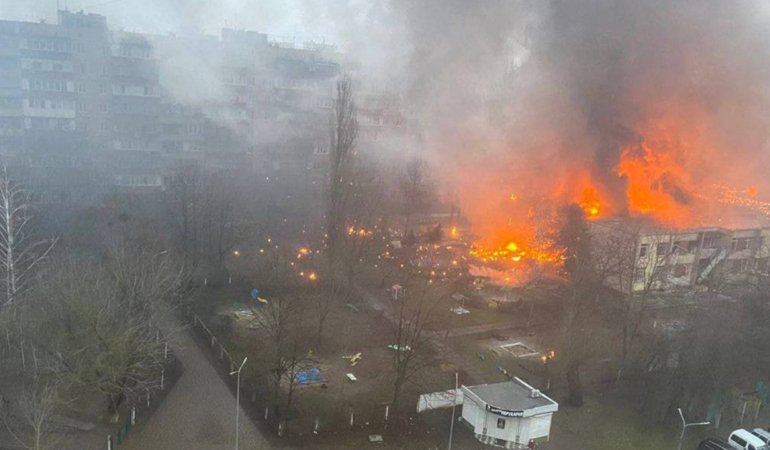 Kiev’de helikopter düştü! Ukrayna İçişleri Bakanı ve yardımcısı öldü…