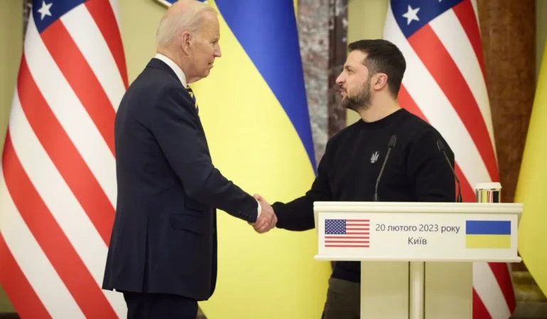 Joe Biden Ukrayna’ya Gitti