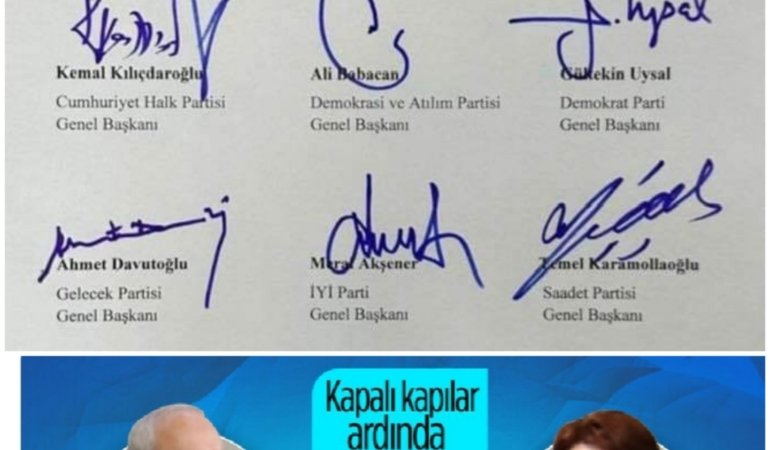 6’lı Masadan ADAY Çıkmadı; Umutlar Pazartesiye Kaldı…