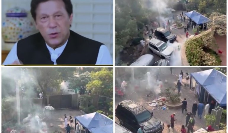 Pakistan’da Eski Başbakan İmran Han’ın İkametgahına Saldırı!