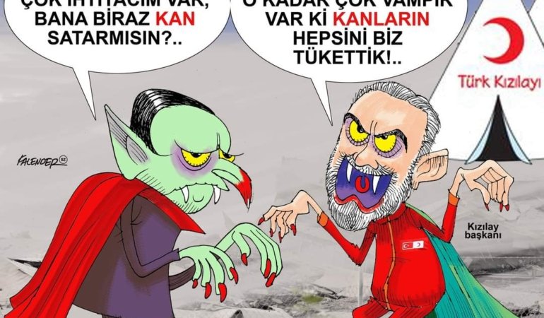 KIZILAY, Kendisine Bağışlanan KANLARI Bile, Parayla Satmış…