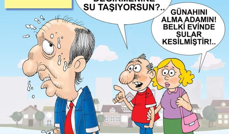 Öznur Kalender, Muharrem İnce’yi Çizdi…