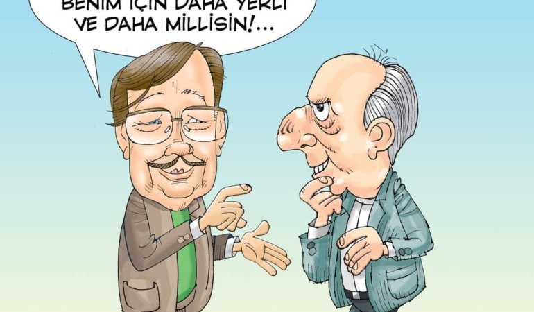 Öznur Kalender Çizdi: İ. Melih Gökçek, Muharrem İnce’ye hayran (!)…