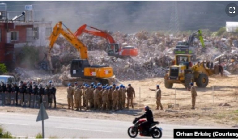 HATAY’da MOLOZ Kaldırma Çalışmalarına Karşı YAŞAM NÖBETİ Tutuluyor!