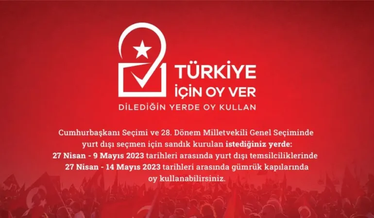 Gurbetçiler Yarından İtibaren Oy Kullanacak