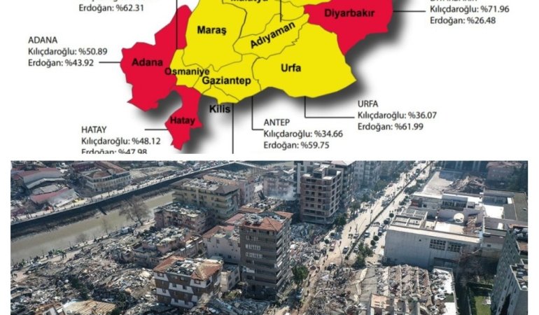 Deprem Bölgesinde Tayyip Erdoğan ve Cumhur İttifakı, Seçim Yarışını Önde Tamamladı