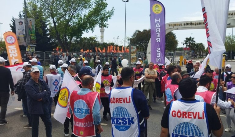 Eğitim Emekçilerinin 1 Mayıs’ta Adresi Maltepe Oldu
