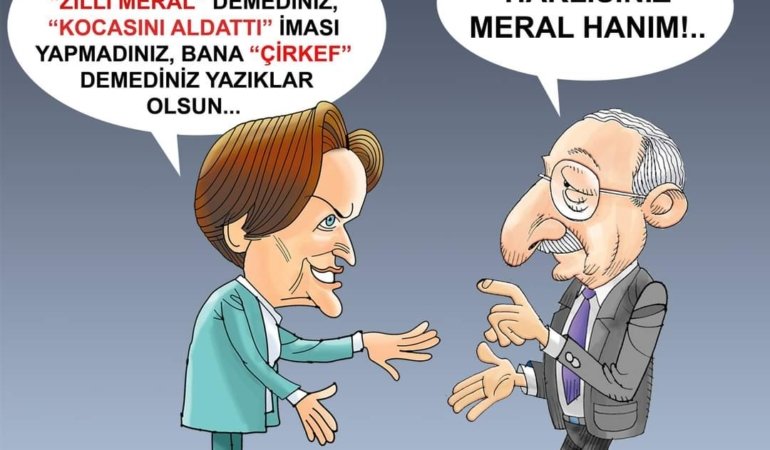 Öznur KALENDER, Meral Akşener’i Çizdi: “İYİ” Siyasetçi olmak istiyorsanız, önce “NANKÖR” olacaksınız…