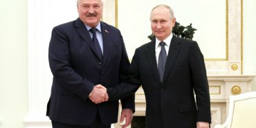 President of Belarus Lukashenko visits Russia - 5 April 2023