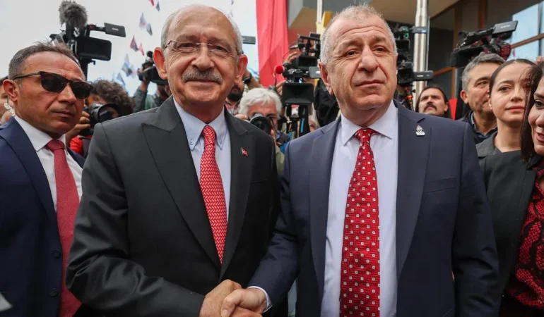 Zafer Partisi lideri ÜMİT ÖZDAĞ, CHP Genel Başkanı KEMAL KILIÇDAROĞLU’nu Ziyaret Etti