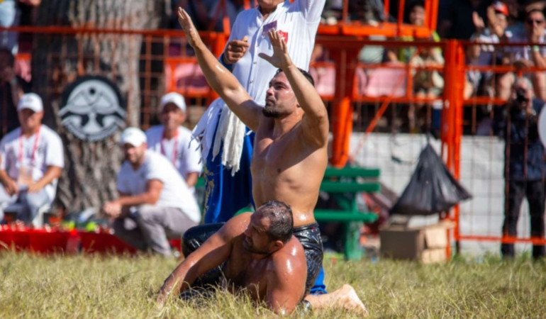 662. Tarihi Kırkpınar başpehlivanı Yusuf Can Zeybek oldu