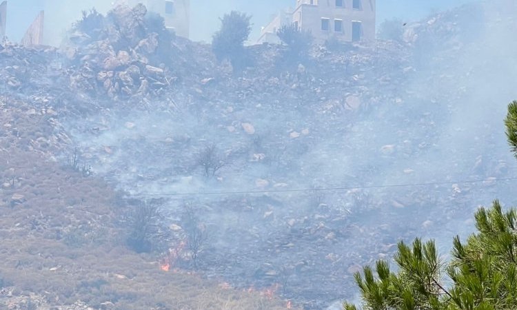 Bodrum’da Yangın Çıktı