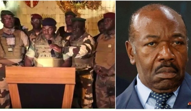Gabon’da askeri darbeyle devrilen ALİ BONGO’nun evinden içi Dolar ve Euro dolu BAVULLAR çıktı