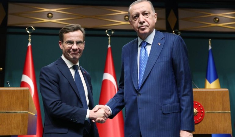 Erdoğan, İsveç’in NATO’ya Katılım Protokolü’nü imzaladı