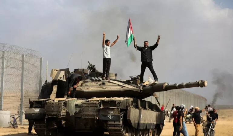 Hamas, Gazze’de İsrail askerleriyle sokak çatışmalarının başladığını duyurdu