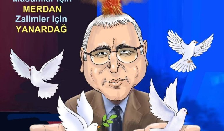 Öznur KALENDER çizdi: Merdan YANARDAĞ’a özgürlük…