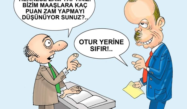 Öznur Kalender, Emeklileri çizdi: Hükümet o kadar emin ki…