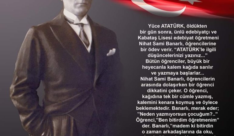 Yaratılmış en büyük kahraman…