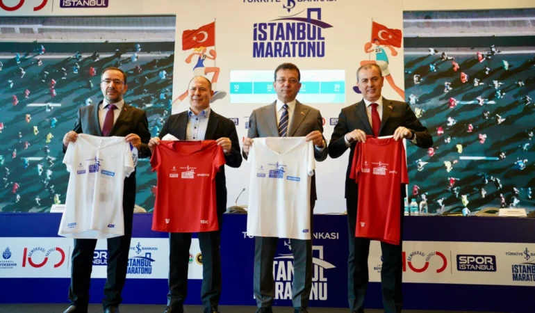 İstanbul’da 45 bin kişiyle”100 Yılın Maratonu” koşulacak. Ekrem İmamoğlu, 5 Kasım’da yapılacak maratonun tanıtım…