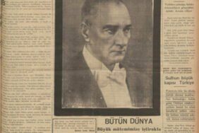 Türkiye Cumhuriyeti'nin kurucusu Büyük Önder Mustafa Kemal A