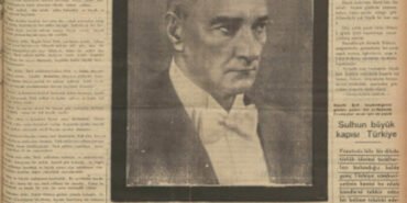 Türkiye Cumhuriyeti'nin kurucusu Büyük Önder Mustafa Kemal A