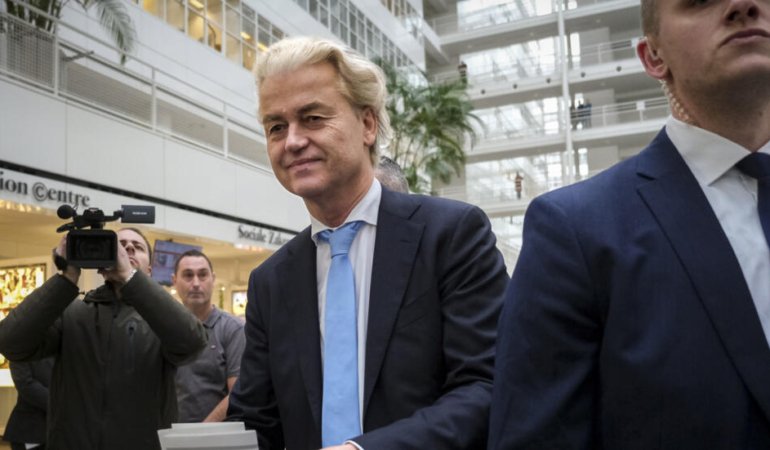 Hollanda’da Geert Wilders seçimleri 35 sandalye ile kazanıyor