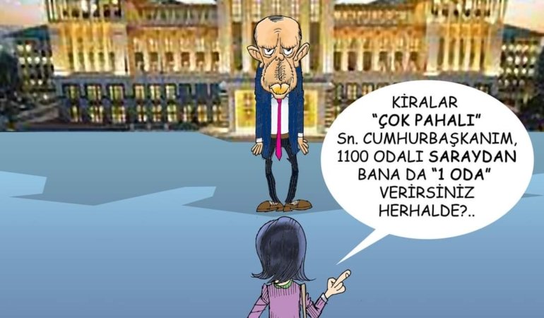 Öznur Kalender, Hafize Gaye Erkan’ı çizdi…