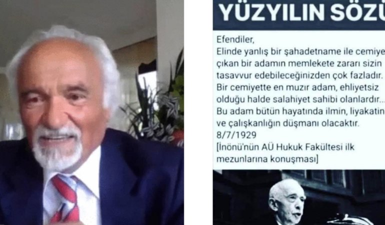 Prof. Dr. İlyas YILMAZER’den Tarihe Not!
