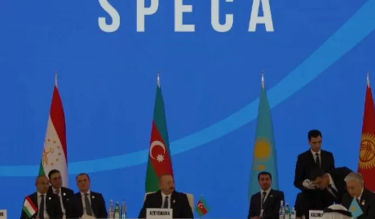 Bakü, SPECA ülkelerinin liderlerinin katıldığı zirveye ev sahipliği yaptı