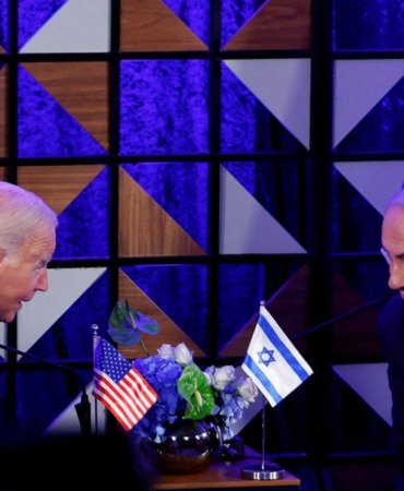 FILE PHOTO: U.S. President Biden visits Israel amid the ongoing conflict between Israel and Hamas