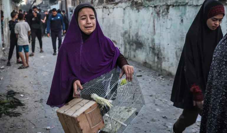 İsrail’in Gazze’de yıkım ve katliamları 100. günü geride bıraktı, 24.000 Filistinli öldürüldü…