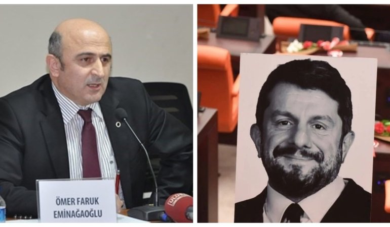 Ömer Faruk Eminağaoğlu, TİP milletvekili Can Atalay’ın milletvekilliğinin “hukuki olarak düşmediğini” açıkladı