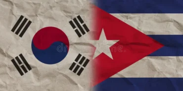 cuba-south-korea-flags-together-crumpled-paper-effect-background-d-illustration-227281457