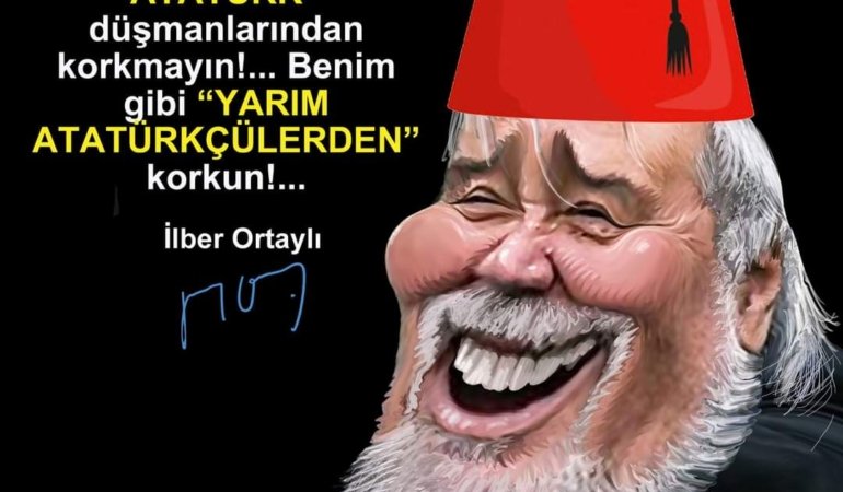 Öznur KALENDER, İlber Ortaylı’yı çizdi…