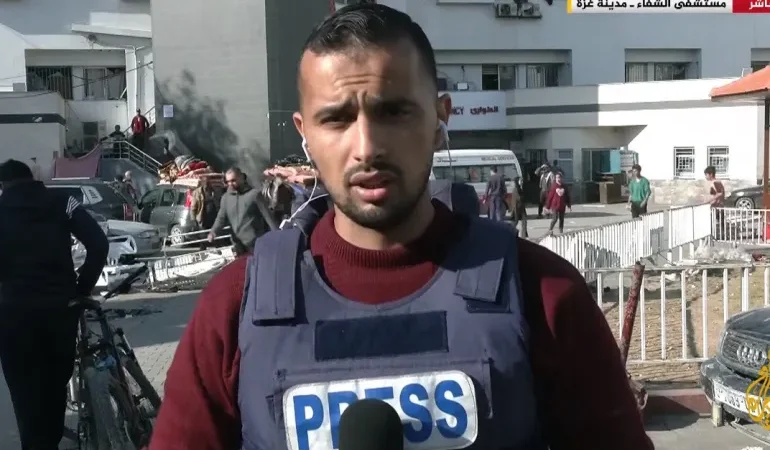 El Cezire muhabiri İsrail güçleri tarafından Gazze’deki hastanede dövüldü ve tutuklandı